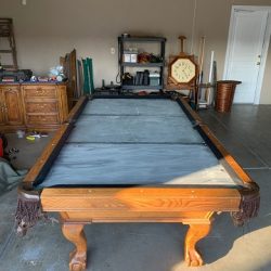 S0L0® 8ft Camelot 3 piece slate pool table delivery and install included (SOLD)